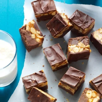 Chocolate Almond  Fudge