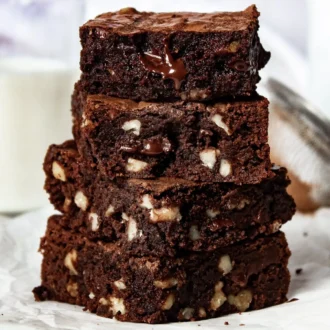Walnut brownie